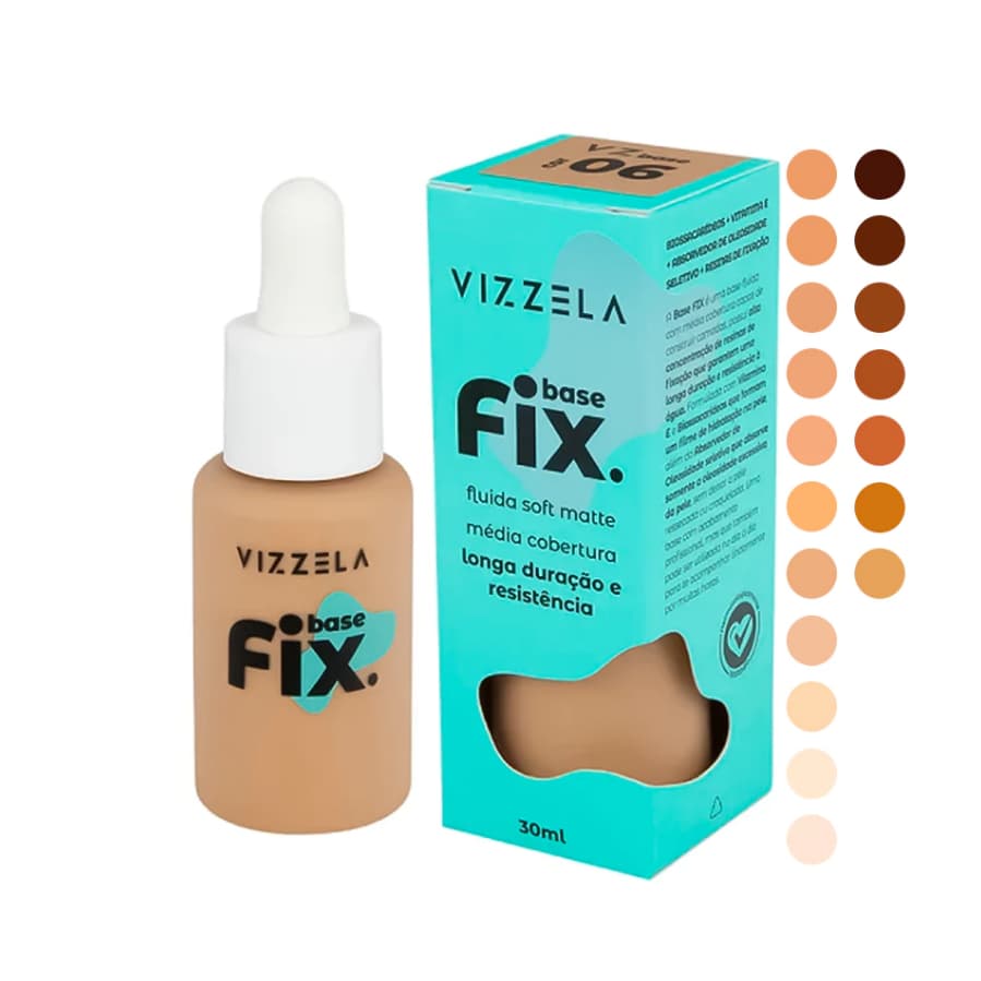Base Liquida Fix Vizzela 30ml