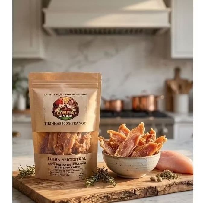 Petisco Natural para Cães 3 Unidades (135g) Snack Saudável