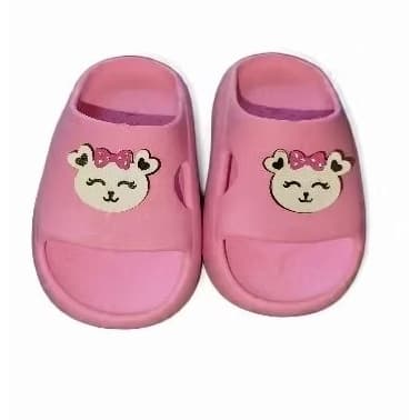 Chinelo Nuvem Infantil  menina  Fleca Slide Confortável E Leve Sandália feminina confortável macia com personagens