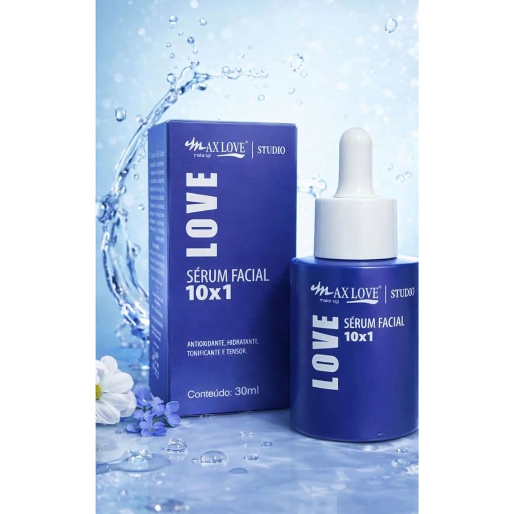 Sérum Facial 10 em 1 Multivitamínico Completo Primer Hidratante e Anti-Idade 30ml
