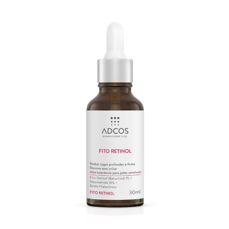 Adcos Fito Retinol + Niacinamida 10% - Sérum Anti-idade 30ml Tipo de pele Acneica