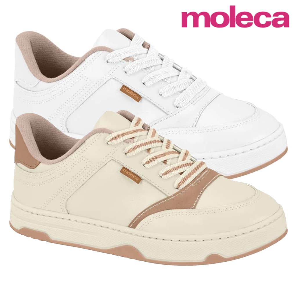 Tênis Feminino Moleca Casual Chunky Plataforma Estiloso Confortável Original Lançamento
