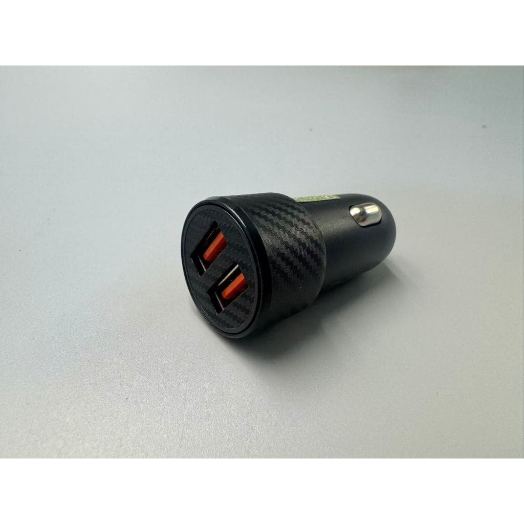 Carregador Veicular   Tomada Carregador Usb Veicular Carro 2 Saídas  3.4A com 2 USB （003）