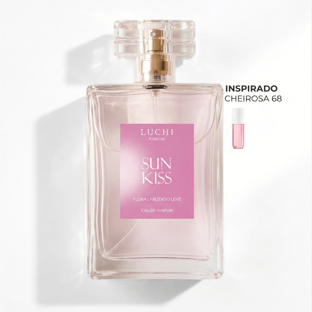 Perfume Feminino Sun Kiss Luchi Parfum (Aroma importado)  - Alta fixação