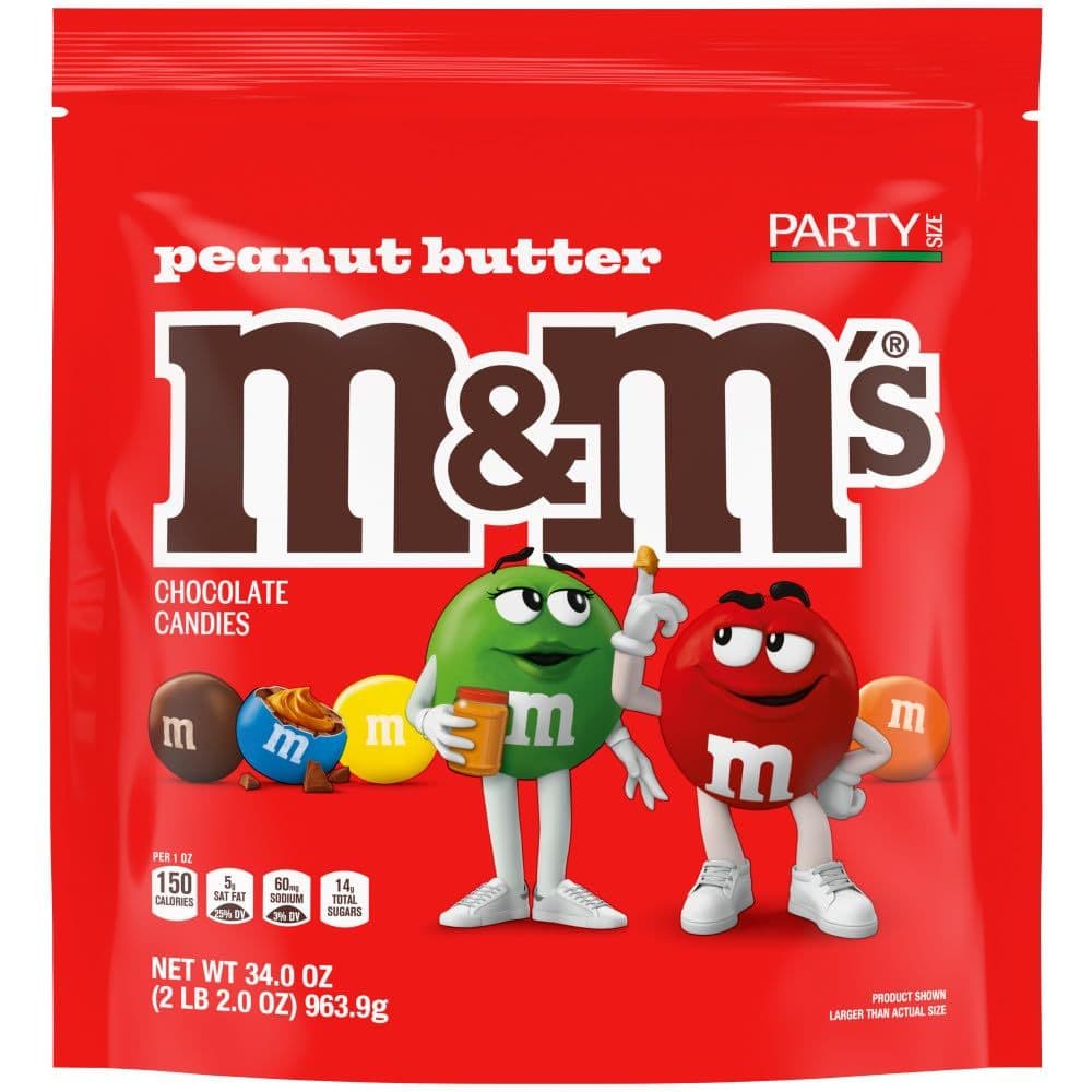 M&M’s Peanut Butter Gigante 963g Importado EUA Original