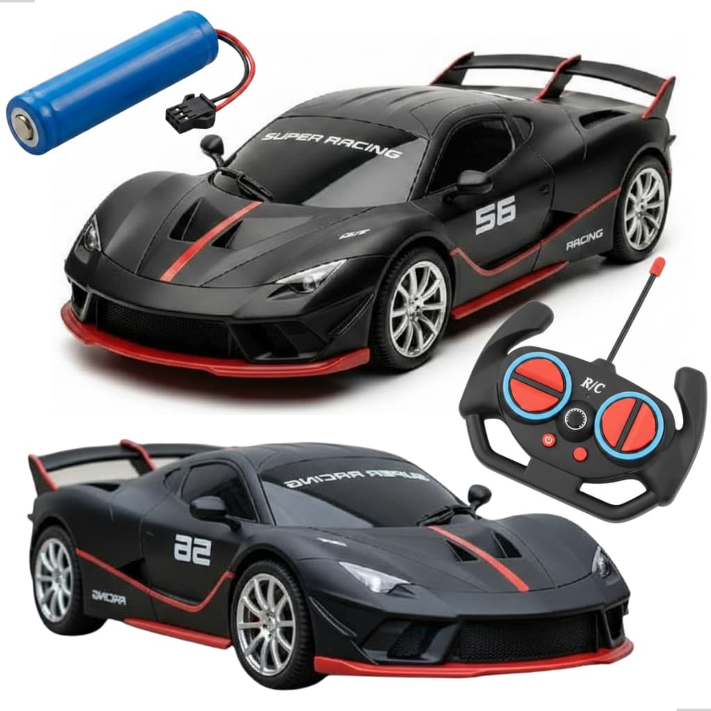 Brinquedo Carrinho de controle remoto Esportivo Audi Lamborghini Ferrari McLaren Bugatti