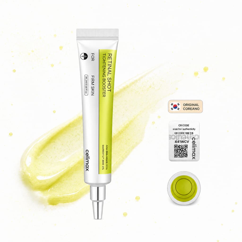 Retinal 0.1% Celimax Original Coreano Booster Facial Anti Rugas Poros Linhas Finas Lifting Firmeza