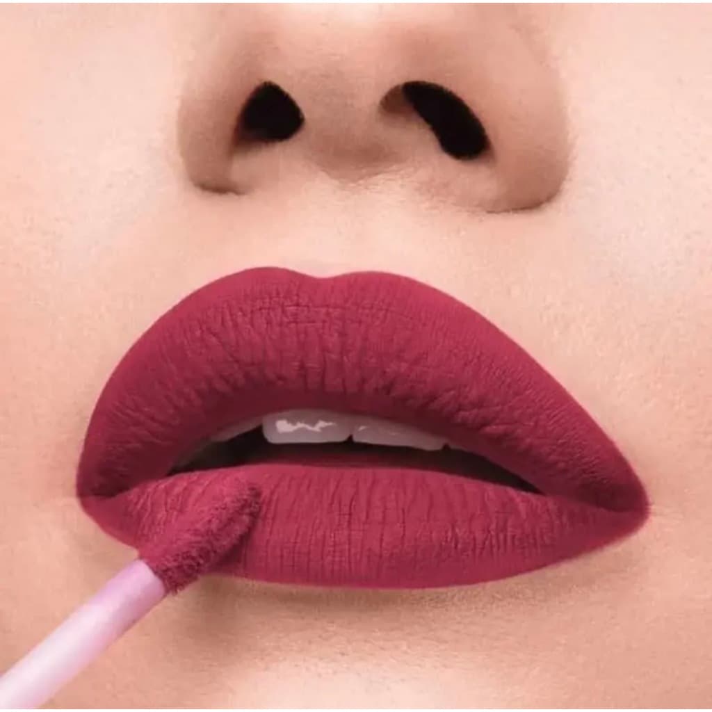 BATOM LIQUIDO MATTE NIINA SECRETS SKINNY MATTE 5ML COR MARSALA