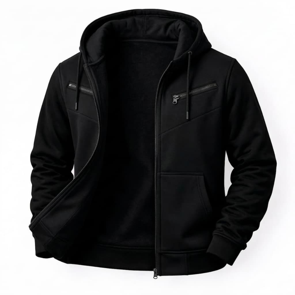 Moletom Blusa De Frio Casaco Com Capuz Masculino Agasalho Com Ziper