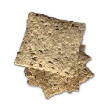 Biscoito de Linhaça e Cebola a Granel Snack Crocante Petisco Saudável Lanche