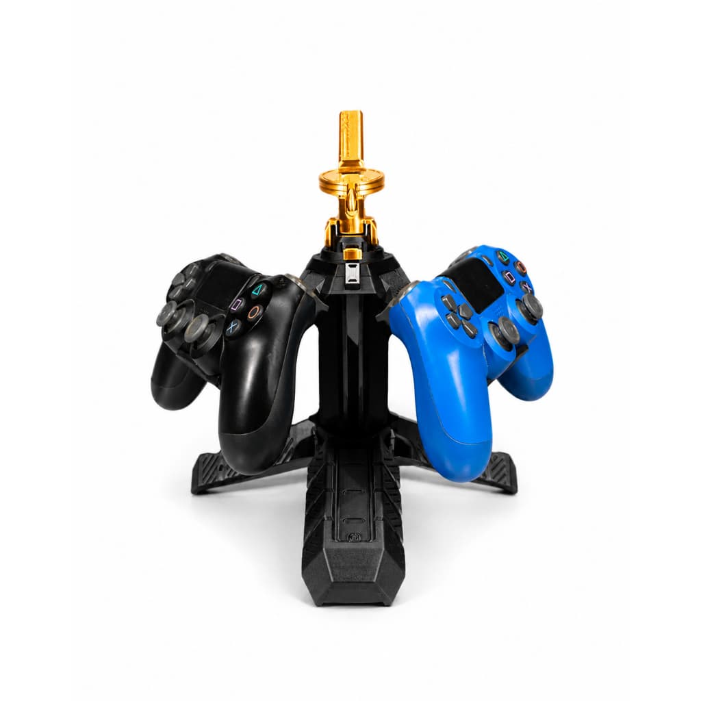 Suporte Portátil para Controle de Videogame em Formato de Granada
