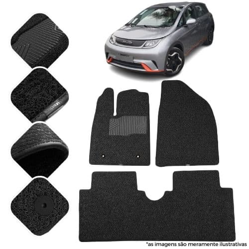 Tapete automotivo Kapazi para BYD Dophin GS / plus