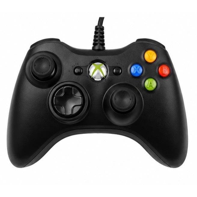 Controle Xbox 360 Com Fio Para Video Game e PC/ Fat E Pc Joystick Jogo Gamepad TG