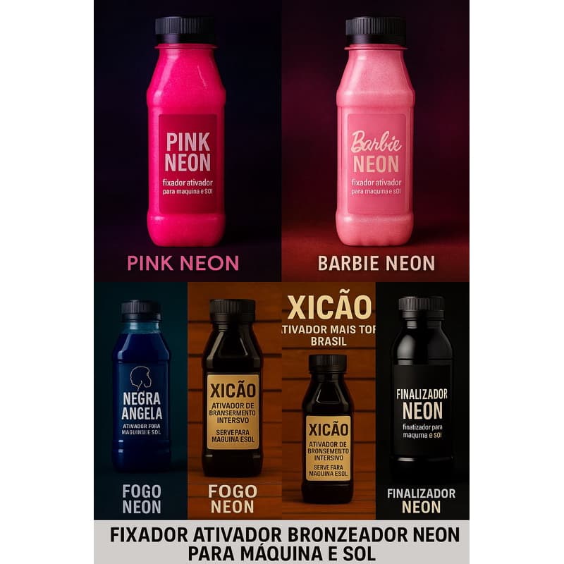 ativador e fixador hidratante premium trio milagre 3 produtos de 500ml