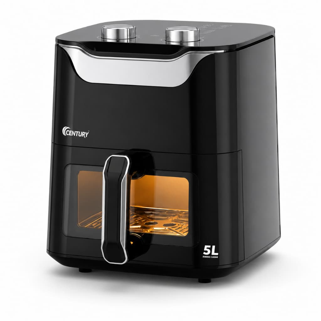 Fritadeira Eletrica Air Fryer Century 5l 1500w 127v Sem Oleo