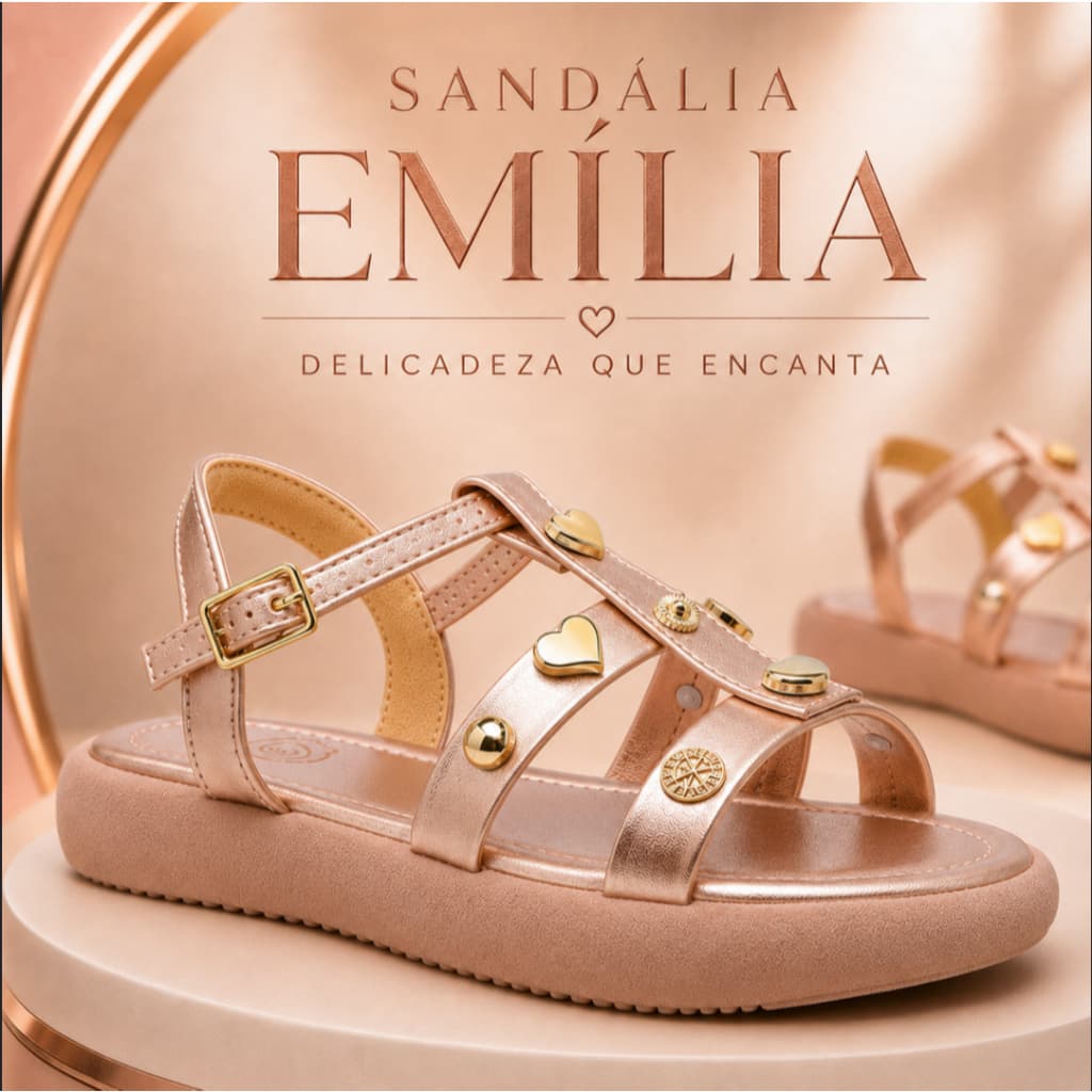 Sandália Infantil Menina Premium Casual e Escolar Super Leve e Confortável Envio Rapido