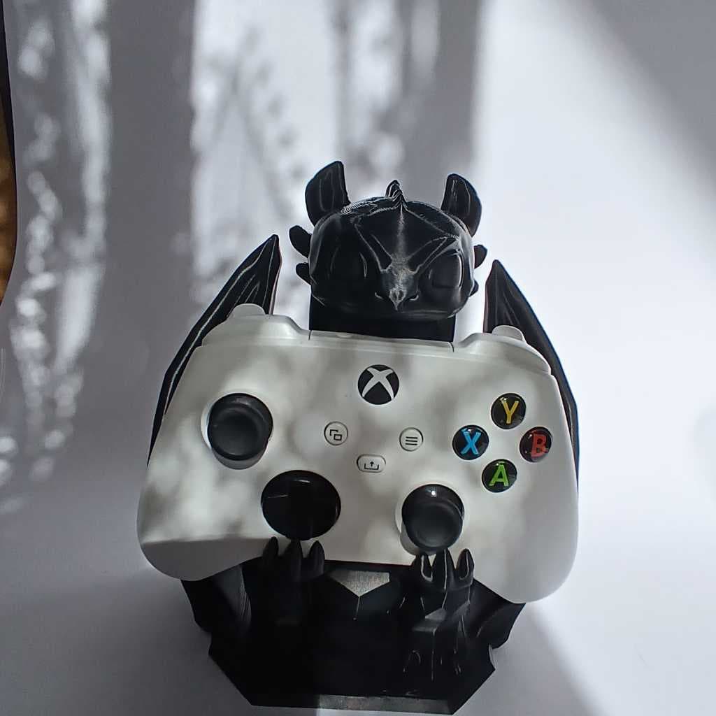 Suporte Para Controle De Videogame Banguela Como Treinar Seu Dragão Impresso Em 3D