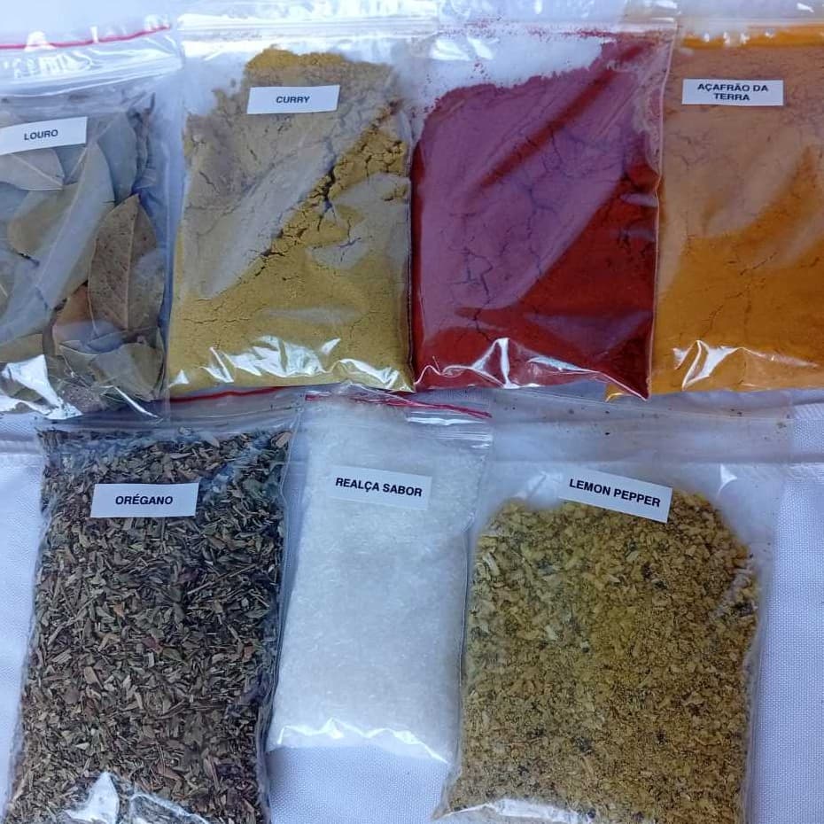 Kit 11 Temperos Premium para Churrasco e Dia a Dia com Sal de Ouro, Páprica Defumada, Curry e mais