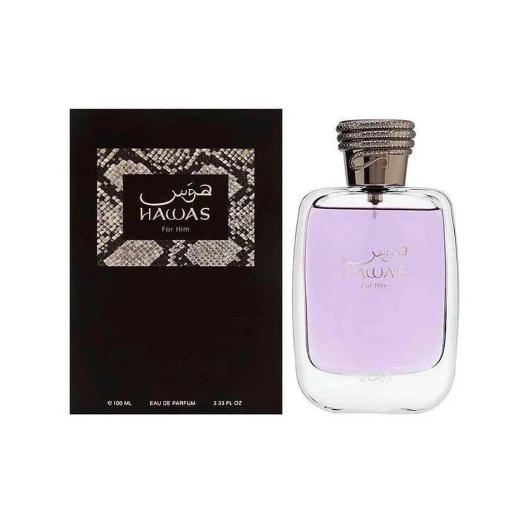 Perfume Árabe Hawas For Him Rasasi Edp Masculino 100ml Original Importado