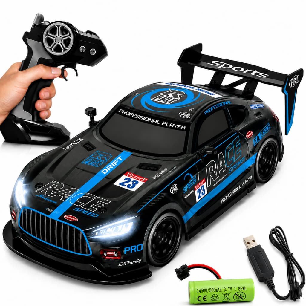 Carrinho de Controle Remoto Recarregável Corrida Rápido Lamborghini