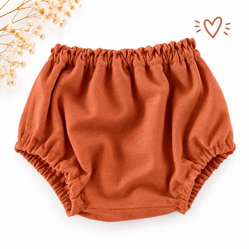 Clarita – Tapa Fralda Infantil Unissex em Linho – Confortável, Casual e Atemporal