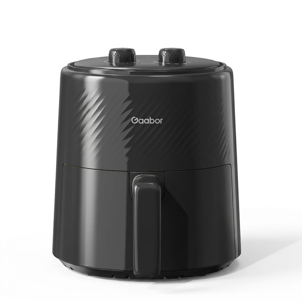 Fritadeira Elétrica Sem Óleo Air Fryer Gaabor 4 Litros 1300W NEO Preto AF-40M02A