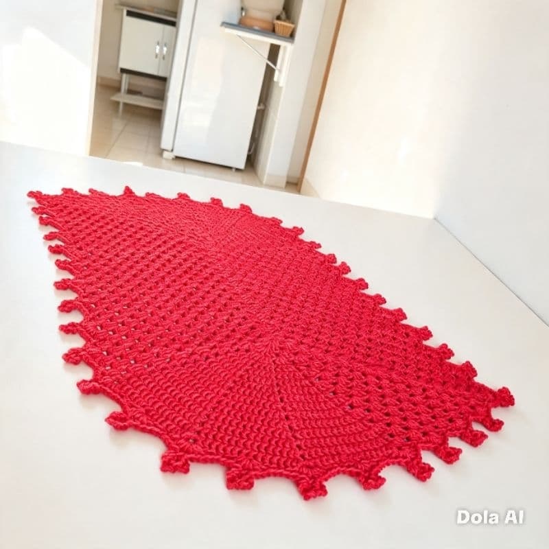 Tapetes De Crochê Para Porta Banheiro Quarto Barbante 1 Ou 2 Peças