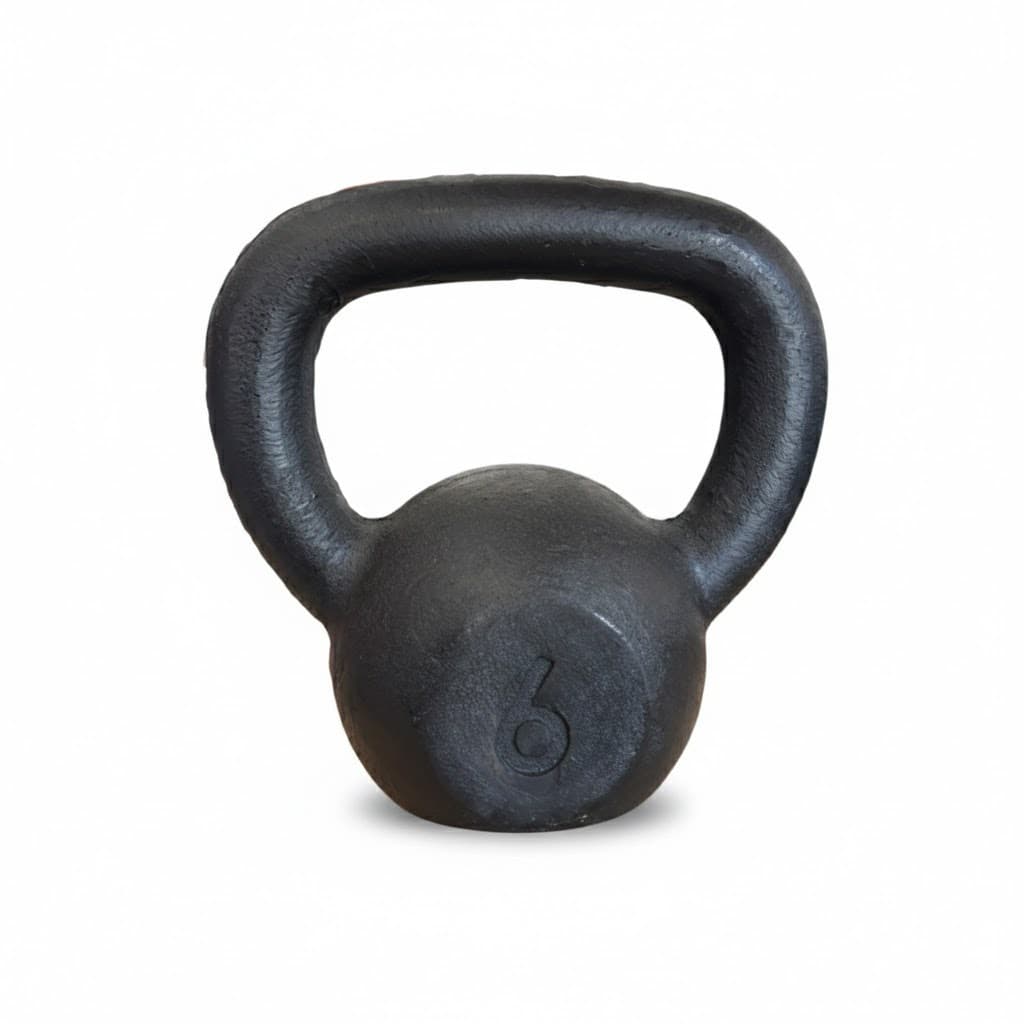 Kettlebell 6Kg Musculação Academia Treino Peso Fitness Exercícios Ferduor Físicos Esporte Fisioterapia Halter Anilha