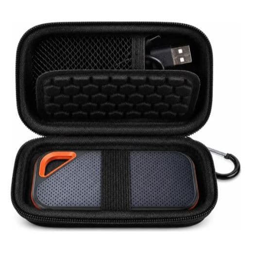 Case Estojo Protetor Rígido Para Ssd Externo Com Zíper