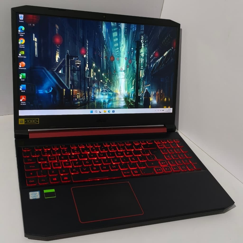 Notebook Acer Nitro 5, Core i5 9300H, GTX 1650, 16GB RAM, 512GB SSD NVMe, 15.6P FHD IPS, Windows 11