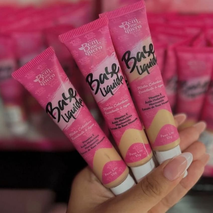 Base Líquida Com Extrato de Rosa Mosqueta  - 25G