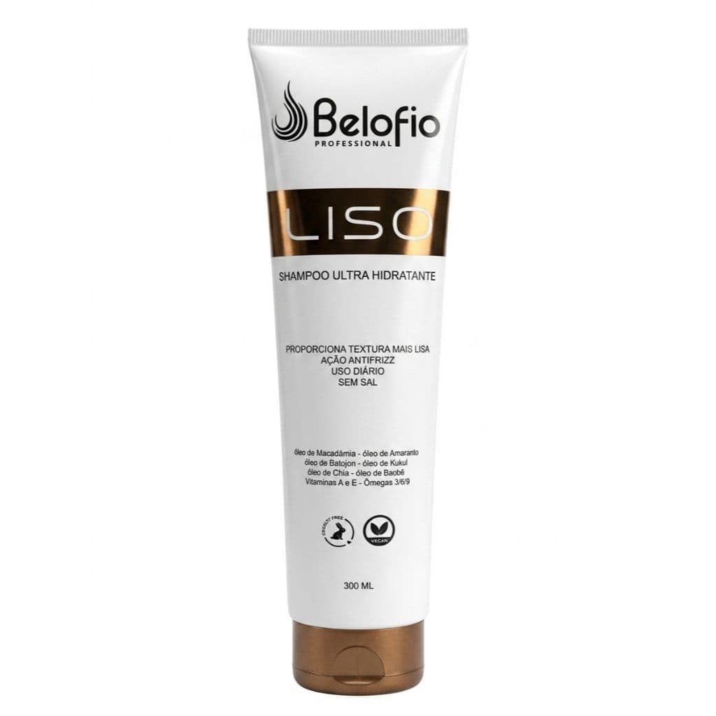 Shampoo Ultra Hidratante Liso Lacrador 300ml -  Belofio