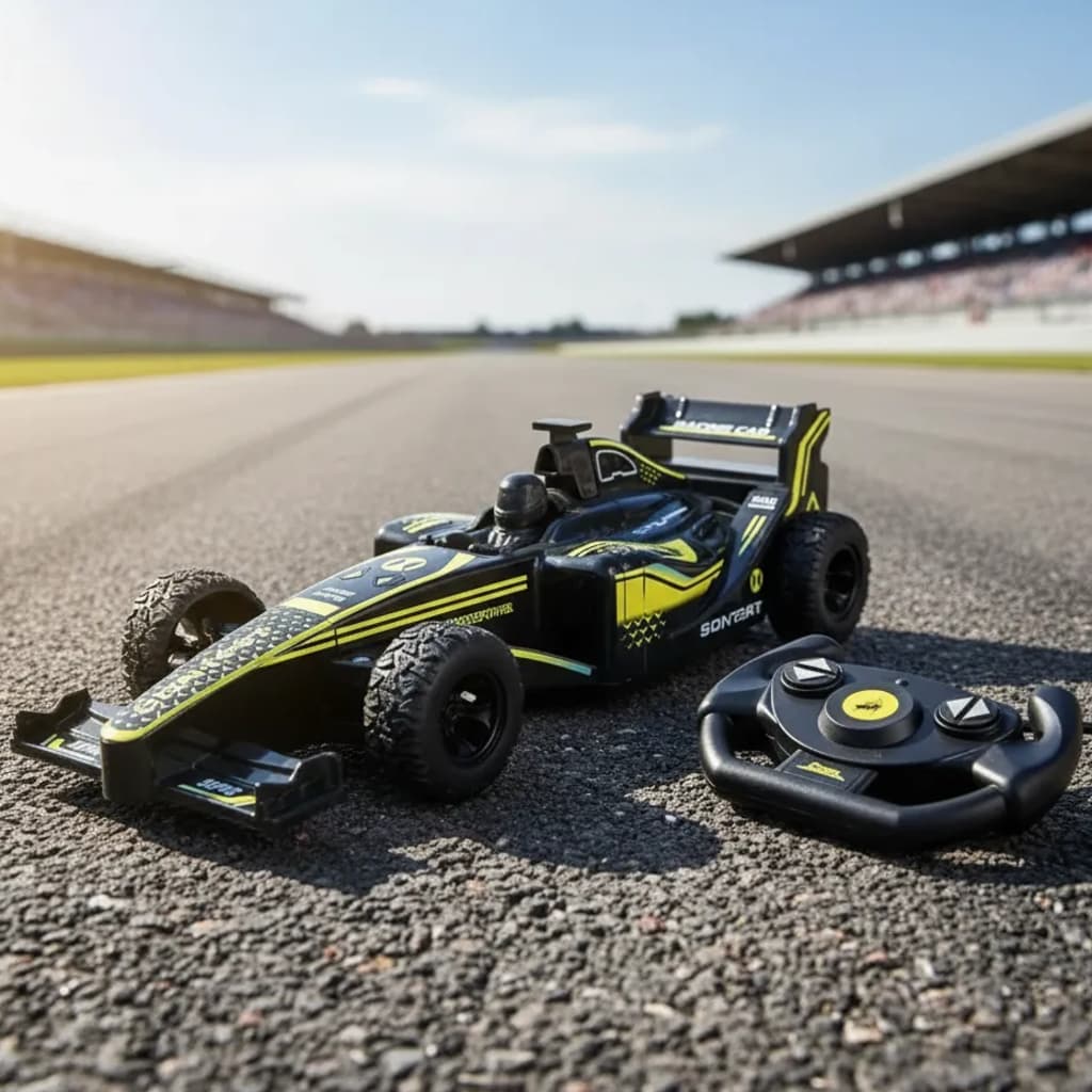 Carrinho Controle Remoto Formula1 Bateria Recarregável Racing