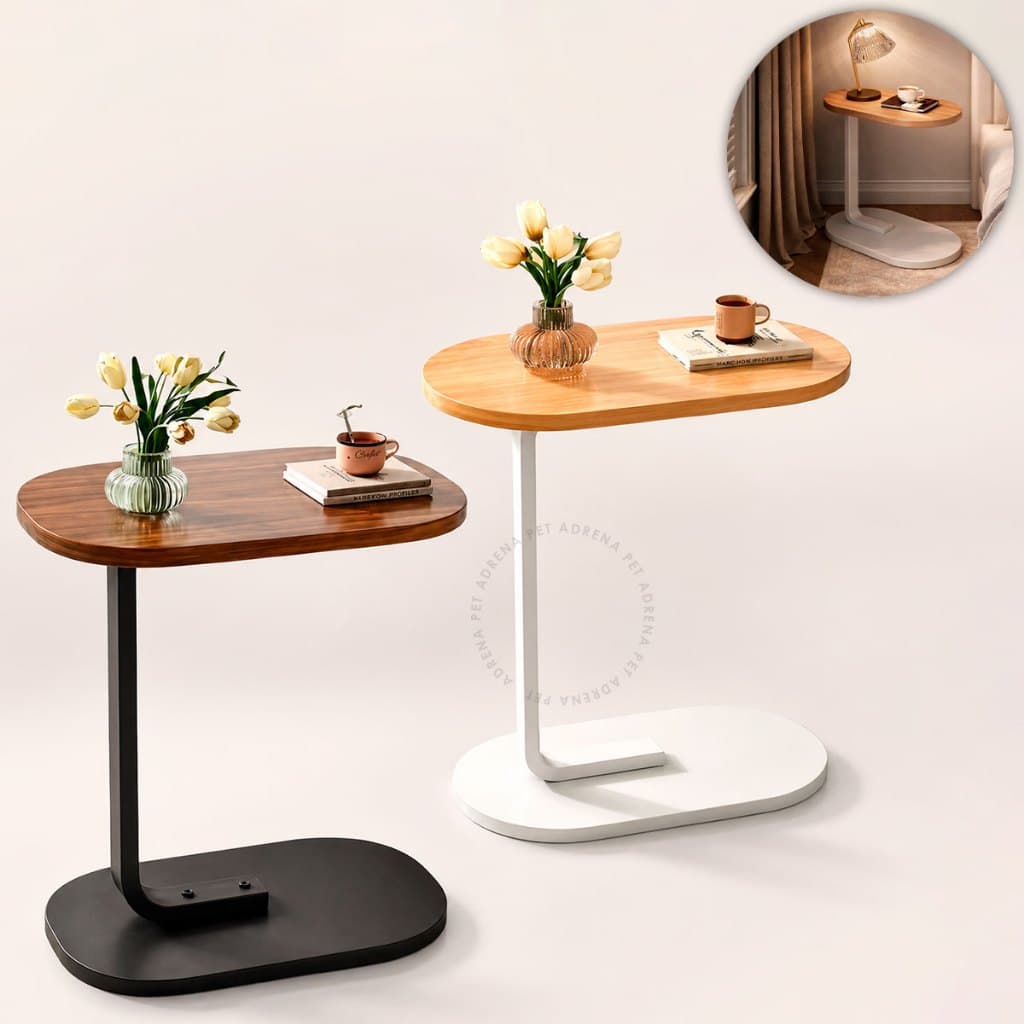Mesa De Apoio Lateral sofá moderna mdf resistente Sofá Cama Notebook Portátil