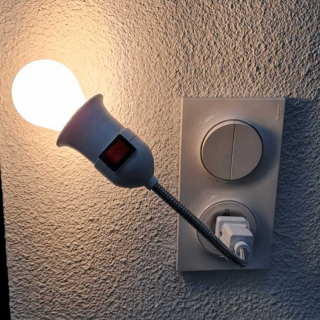 Extensor de Lampada Bocal Luminaria