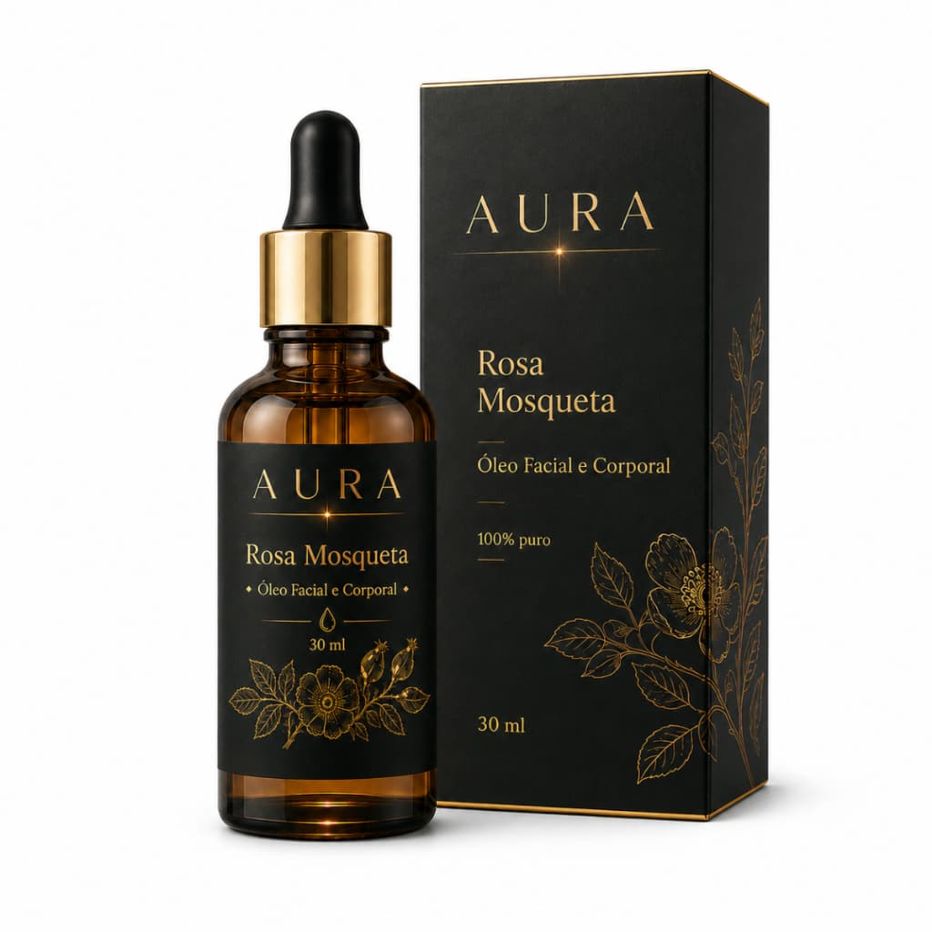 Óleo De Rosa Mosqueta Rubiginosa  100% Puro 30ml Facial Corporal Hidratante