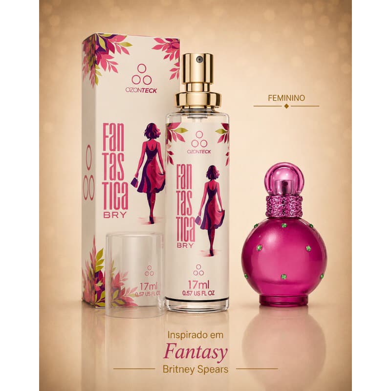 Perfume Feminino Importado Fantástica Bry 17ml
