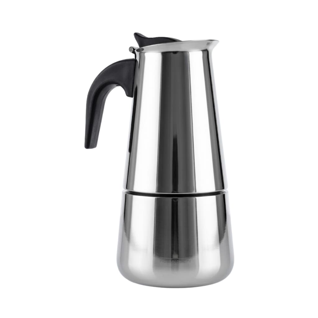 2 Cafeteira Expresso Italiana em Inox 4 Xícaras