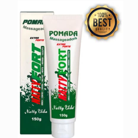 Pomada Massageadora Natty Fort - Extra Forte / Dor Muscular