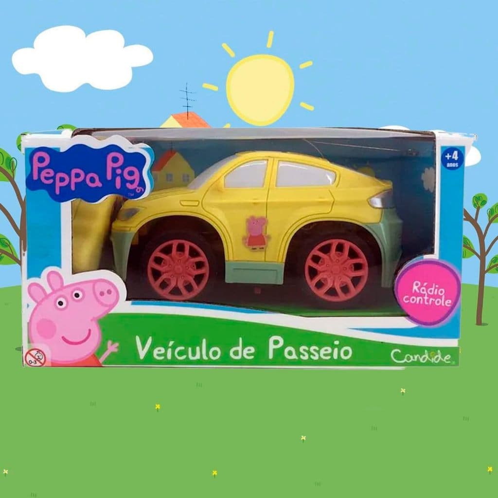 Candide, Carrinho de Controle Remoto, Peppa Pig, Carrinho de Passeio