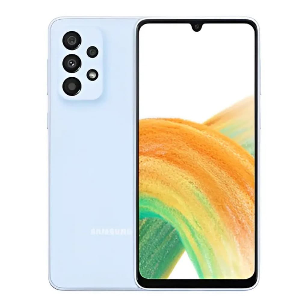 Smartphone Samsung Galaxy A33 5g 128gb 6gb Ram Azul - Celular Recondicionado em Bom Estado