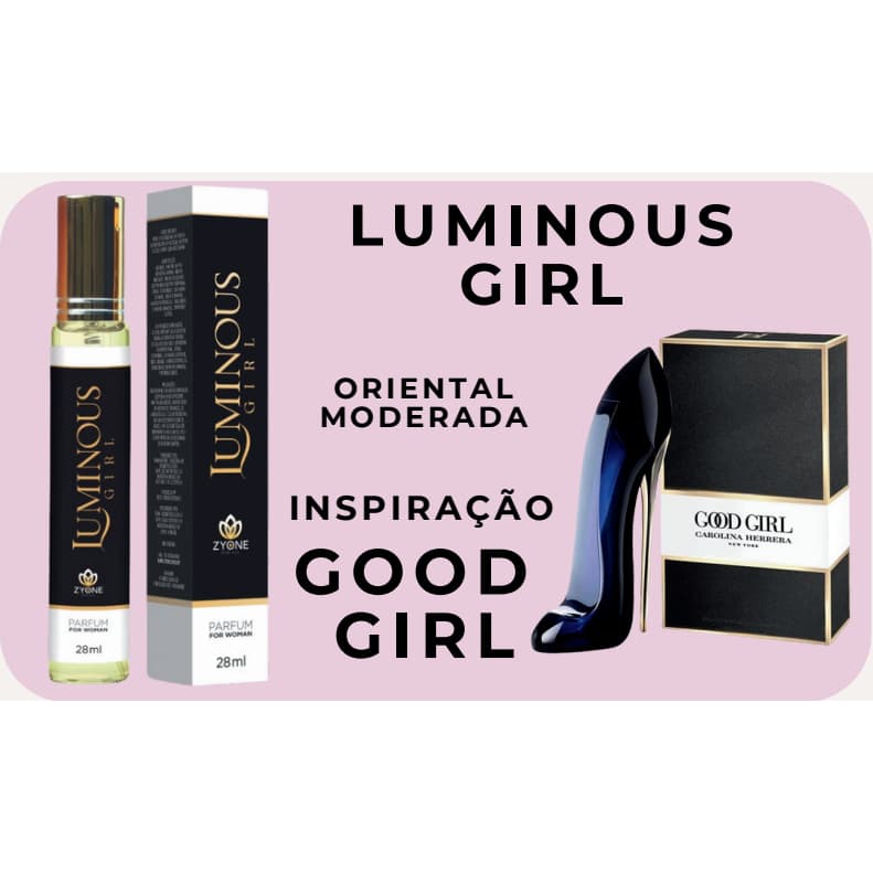 Perfume Importado Feminino Luminous Girl 100ml Oriental Moderada