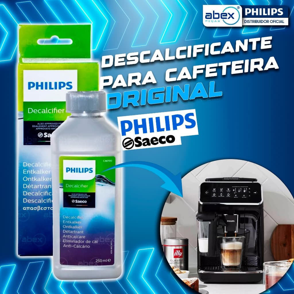 Descalcificante Para Cafeteiras Philips Descalcificante para Máquinas Café Expresso Saeco Original