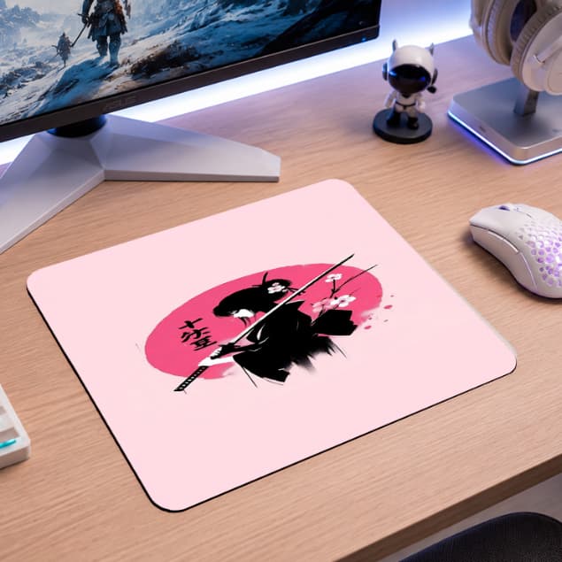 Mousepad Gamer Pequeno 30x20 Alta Precisão Base Borracha para PC Gamer Notebook
