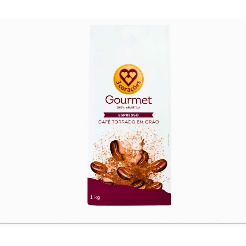 Café em Grãos 3 coraçães Gourmet