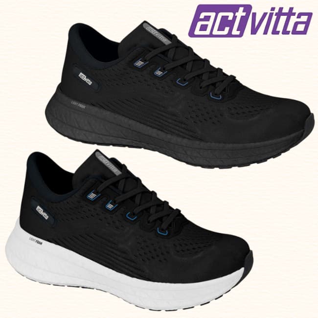 Tênis Masculino Esportivo Actvitta Gaspea Loc Tênis Academia Corrida Original Leve Light Foam ETPU