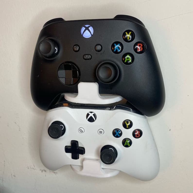 Suporte Controle Universal Parede Videogame Compativel PS5, PS4, PS3 Xbox One, Series X/S, 360 Switch Gamer Geek
