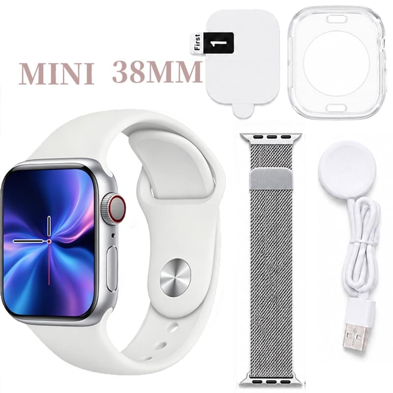 2026 Smartwatch  Mini 38MM Relógio Inteligente Bluetooth CALL Esportivos Smartwatch