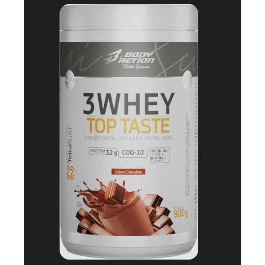 Whey Protein | 3 Whey Top Taste chocolate  | 32g Proteína | 900g