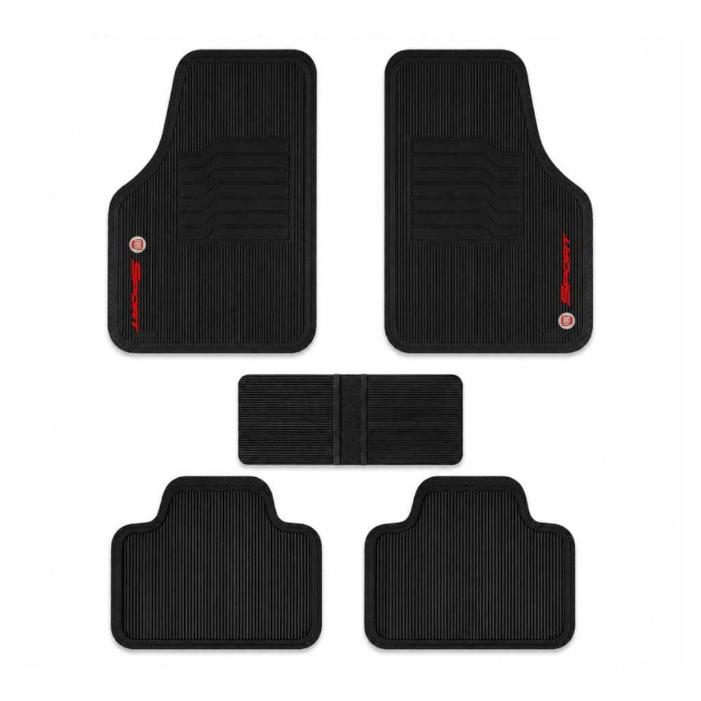 Jogo De Tapetes Automotivos Emborrachados Premium Modelos Fiat